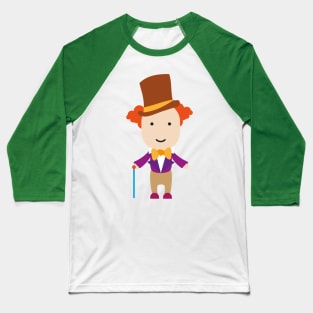 DeadFamous-Wily Wonka Baseball T-Shirt